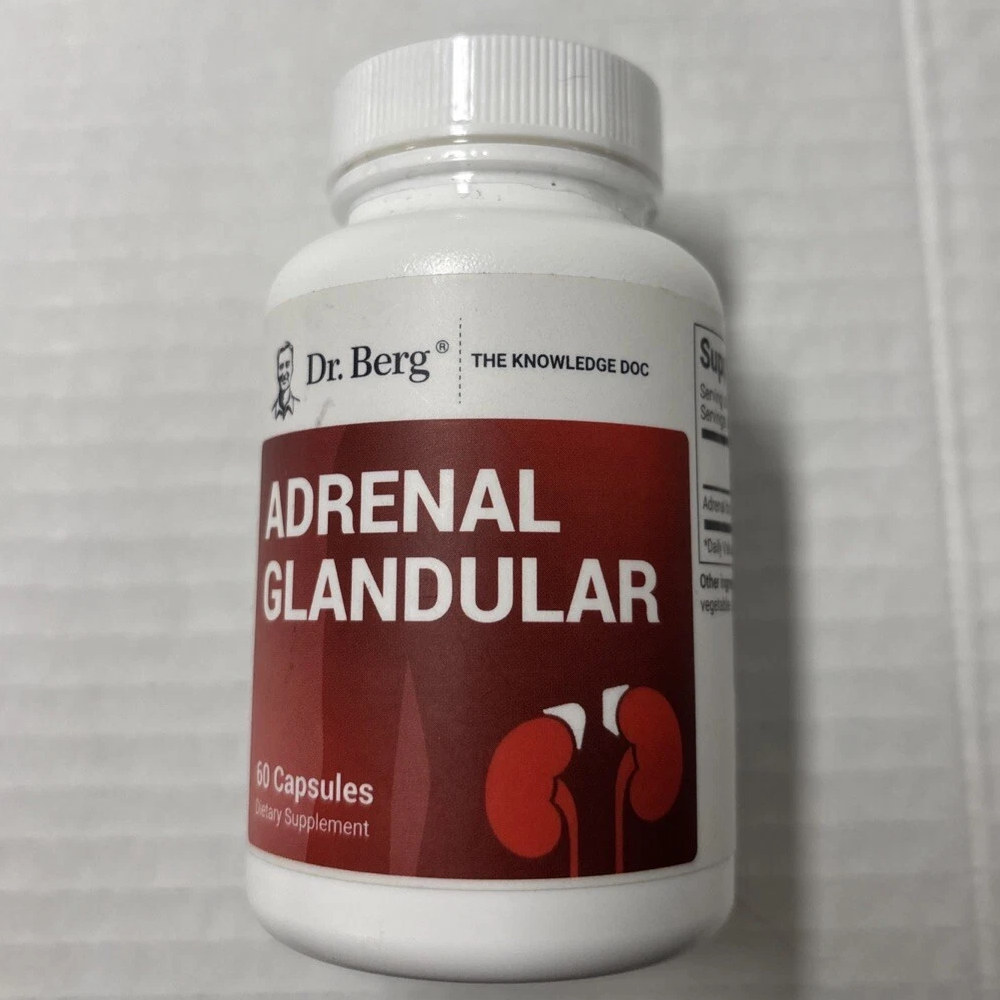 Dr Berg Adrenal Glandular – Hormonal Balance Support | 60 Capsules thumbnail 4