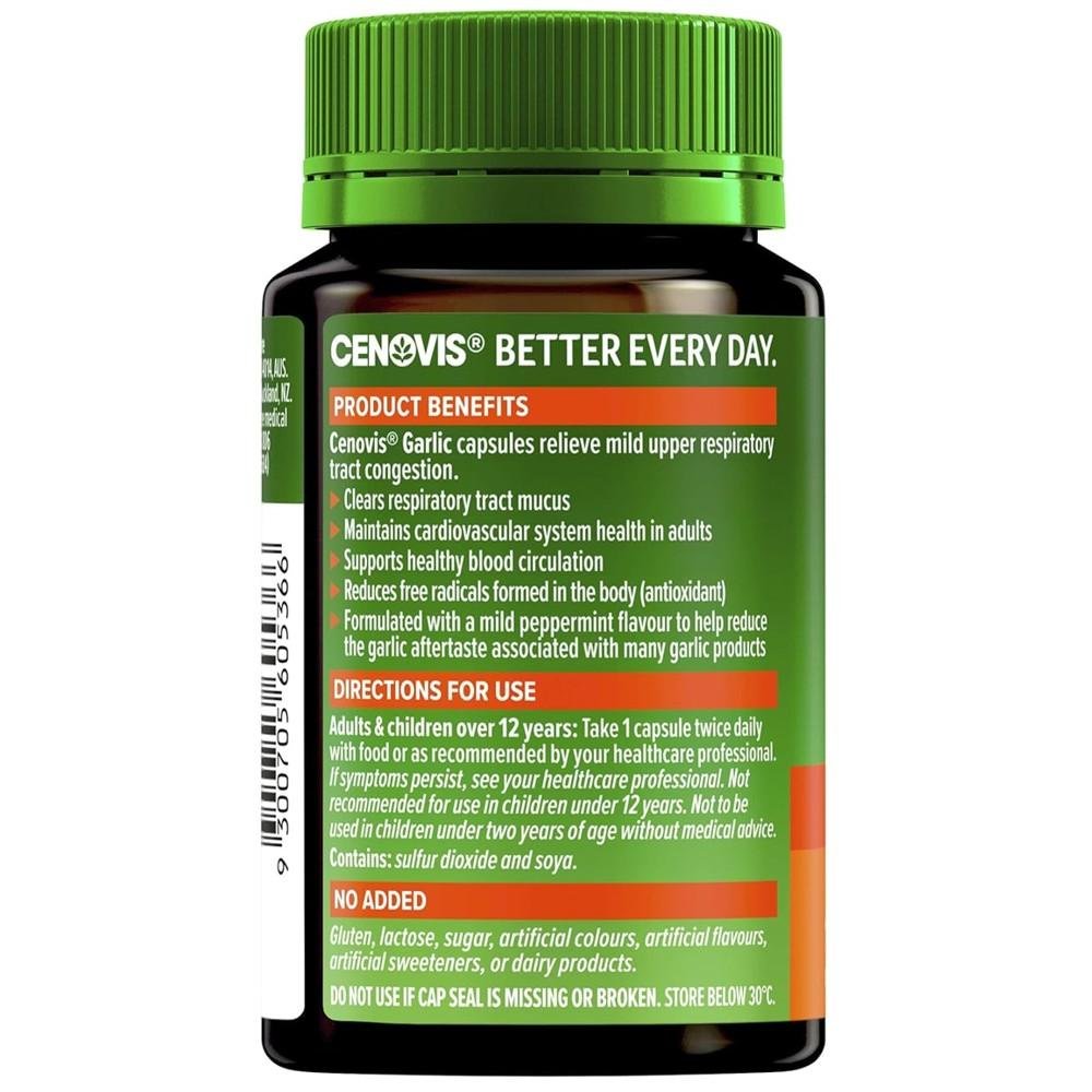 Cenovis Garlic Oil – Fresh Garlic & Peppermint thumbnail 2