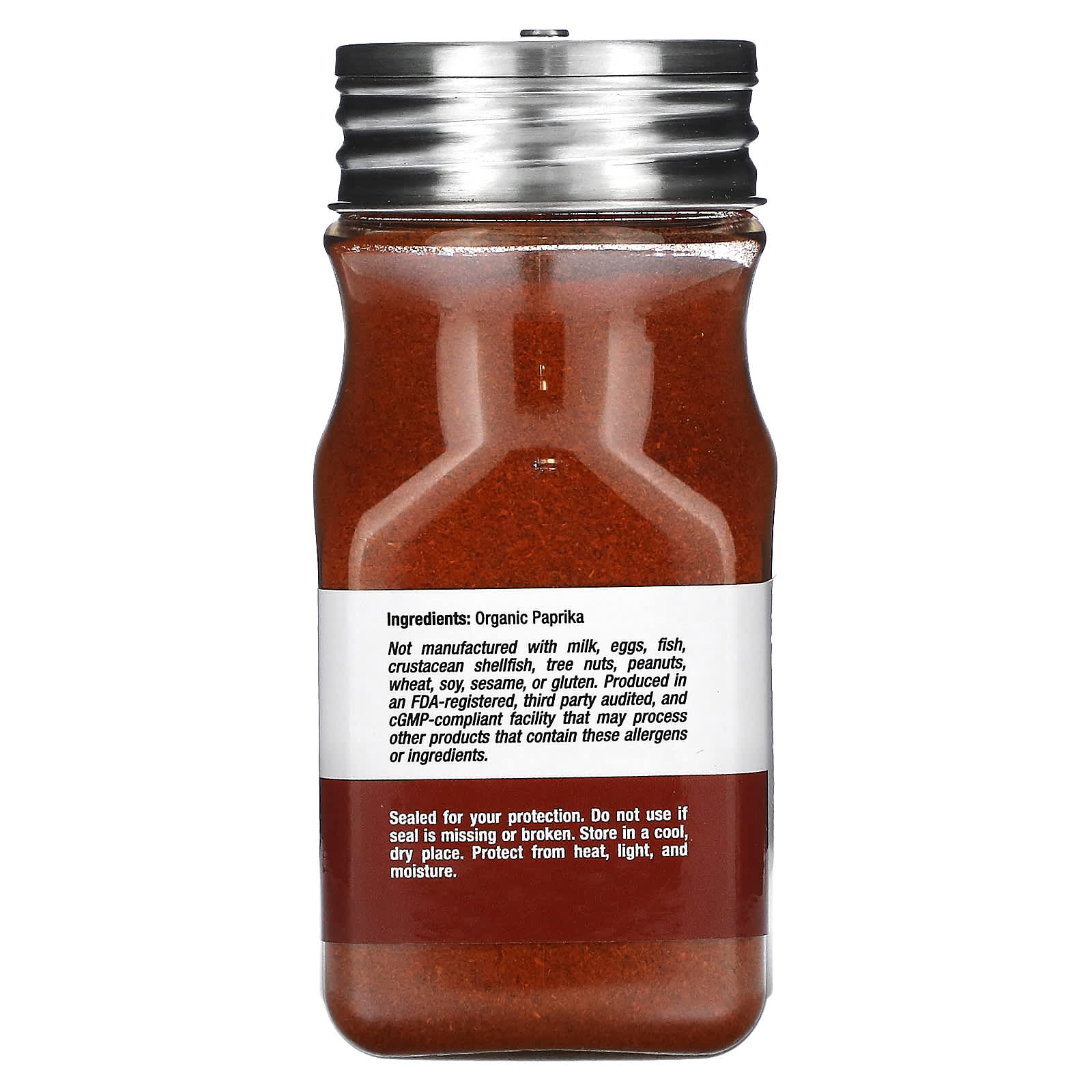 California Gold Nutrition Foods, Organic Paprika, Ground Powder 71 g thumbnail 2