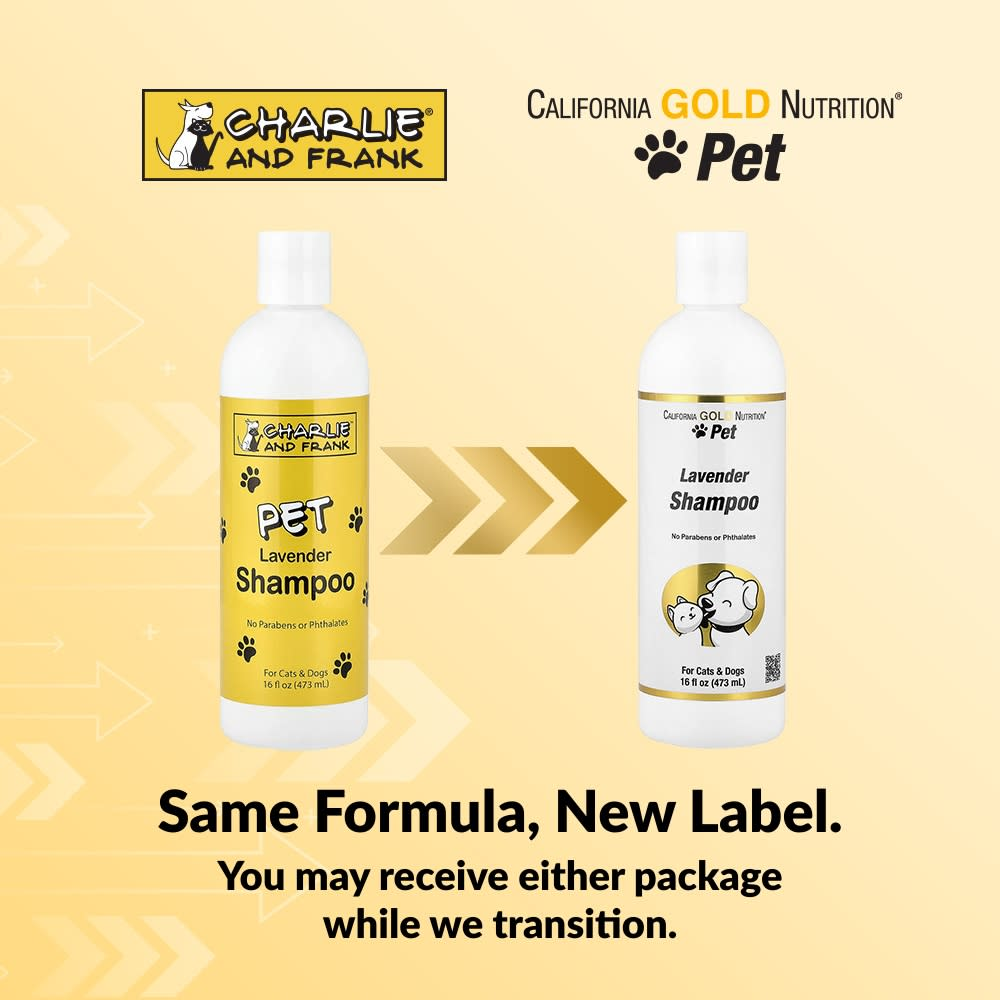 California Gold Nutrition Pet Shampoo for Cats & Dogs Lavender 473 ml thumbnail 4