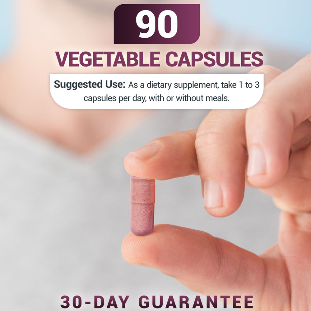 Dr Berg Black Elderberry with Vitamin D3 & Zinc | Immune Support – 90 Capsules thumbnail 5