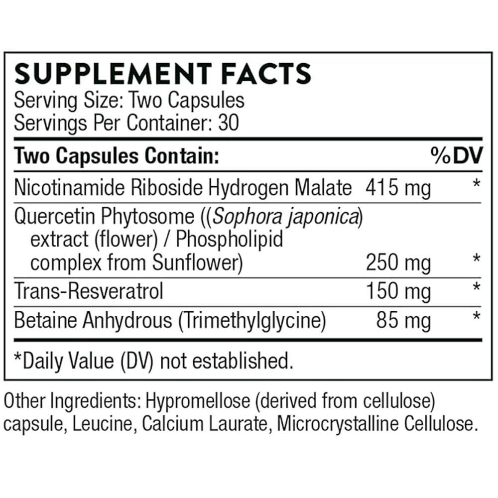 Thorne ResveraCel® – Advanced Cellular Health thumbnail 2