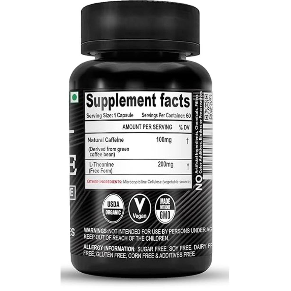 Nutrija Caffeine + L-Theanine – Energy Booster thumbnail 2