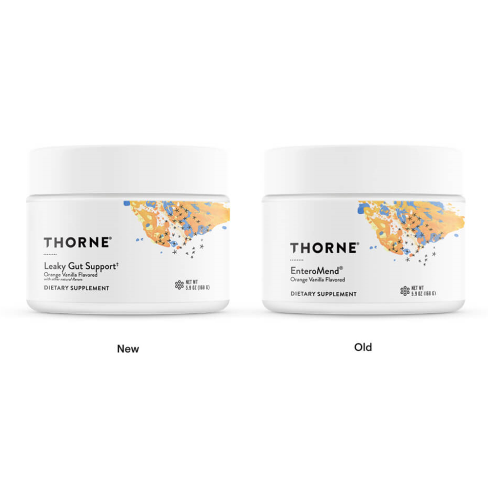 Thorne Leaky Gut Support Orange Vanilla Flavored - 30 Scoops thumbnail 2
