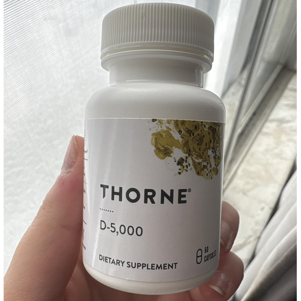 Thorne Vitamin D-5,000 - Nsf Certified for Sport - 60 Capsules thumbnail 3