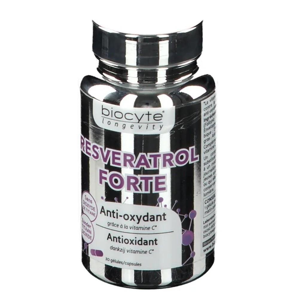 Biocyte Longevity Resveratrol Forte – Powerful Antioxidant Support thumbnail 3