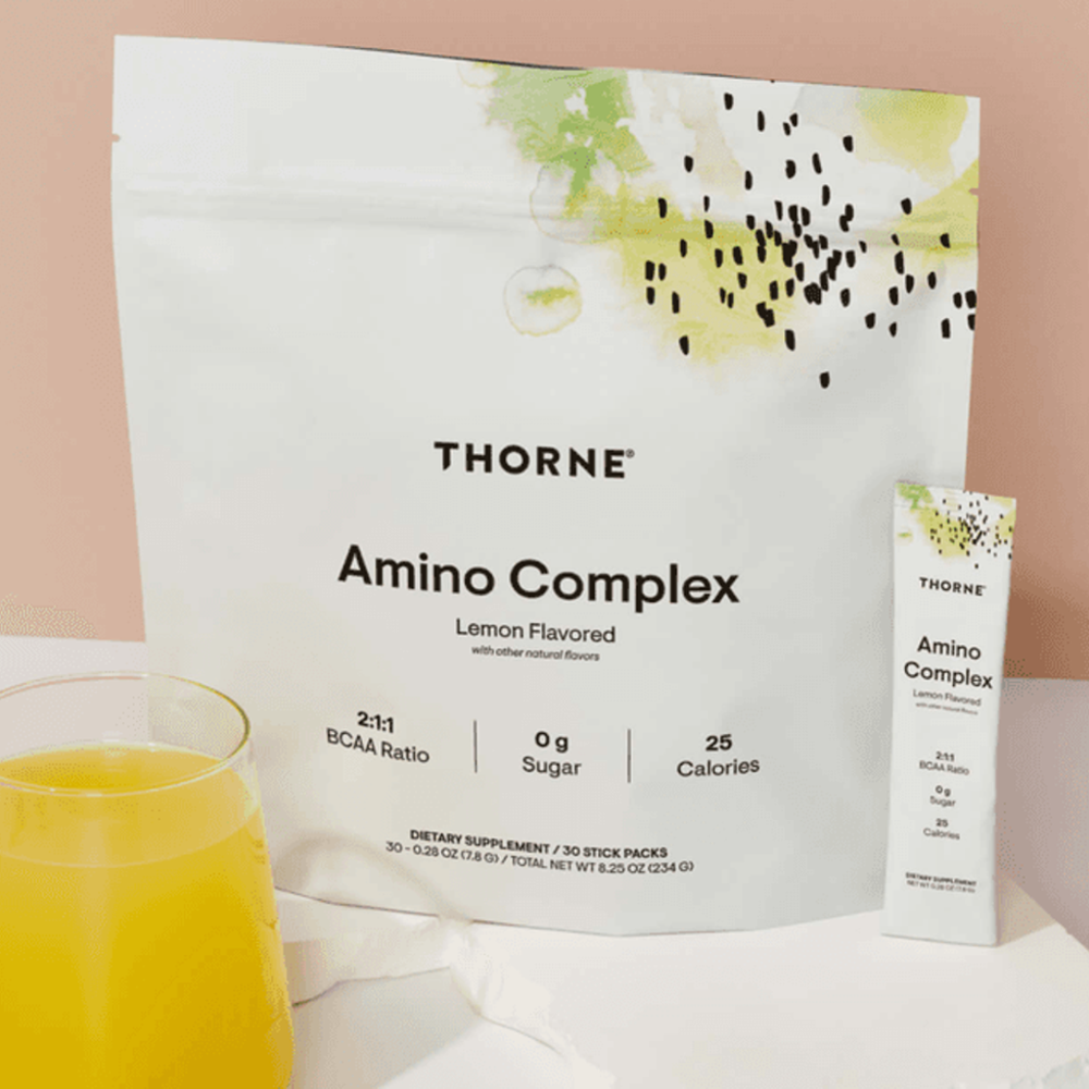 Thorne Amino Complex - Travel Packs - Lemon - 30 Packets thumbnail 4
