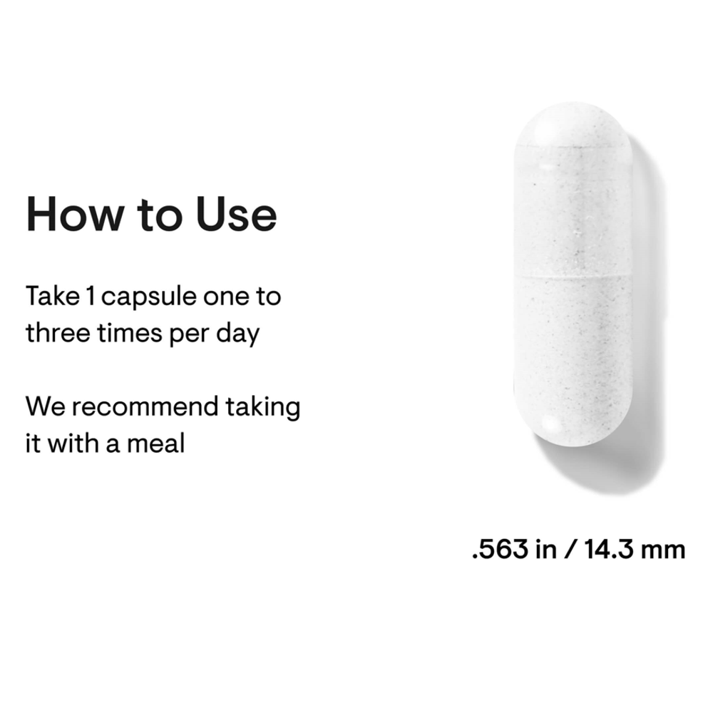 Thorne 5-Mthf 1mg Methylfolate - 60 Capsules thumbnail 3