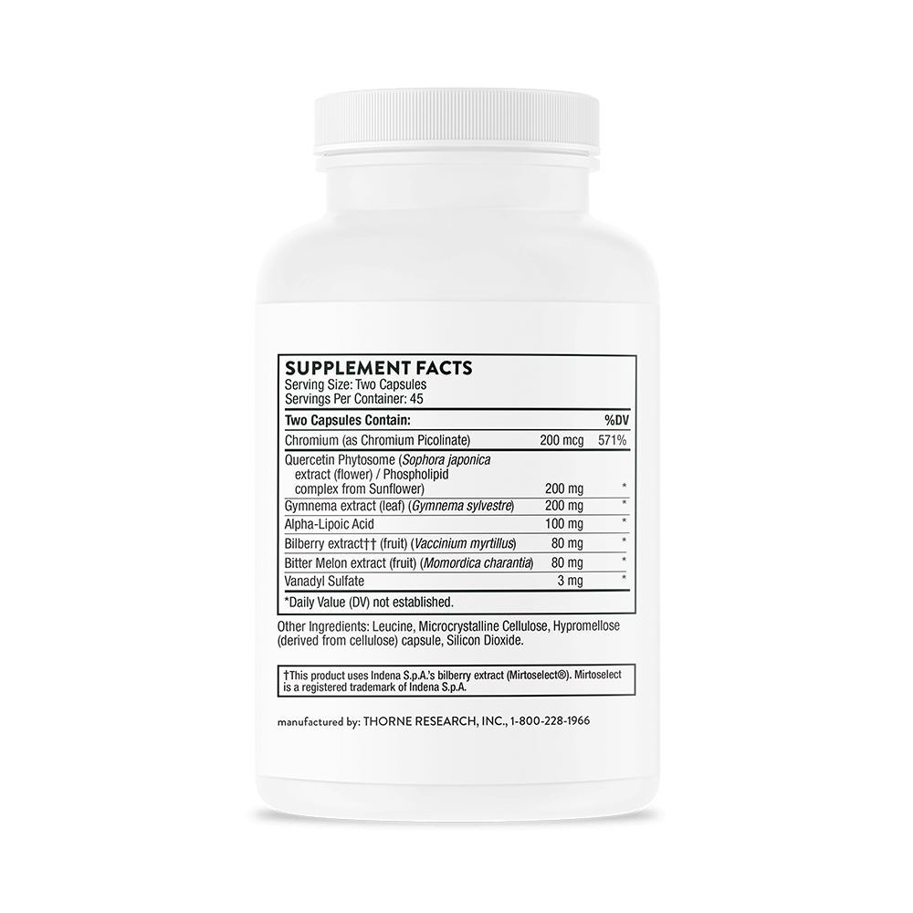 Thorne Diabenil® - 90 Capsules thumbnail 3