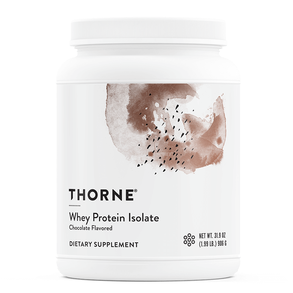 Thorne Whey Protein Isolate - Chocolate 30 Scoops thumbnail 2