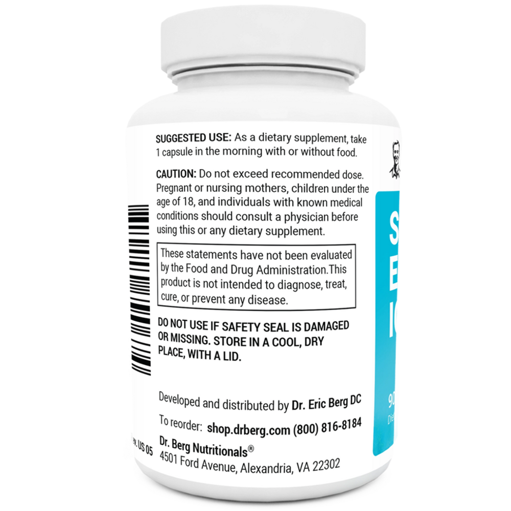 Dr Berg Sea Kelp Enhanced Iodine | Supports Immune System – 90 Capsules thumbnail 3