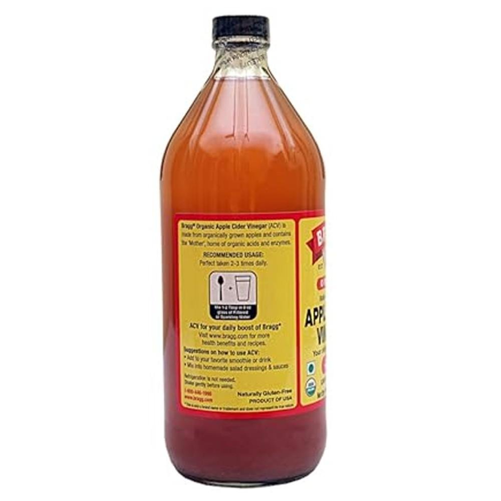 Bragg Organic Raw UnFiltered Apple Cider Vinegar (32 oz) thumbnail 3