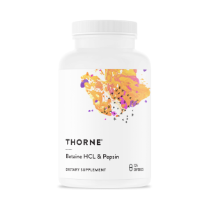 Thorne Betaine Hcl & Pepsin 225 Capsules Pakistan