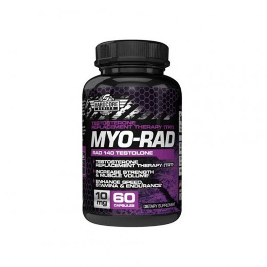 Myo-Rad - Rad 140 Testolone 10mg 60 Capsules - HARDCORE