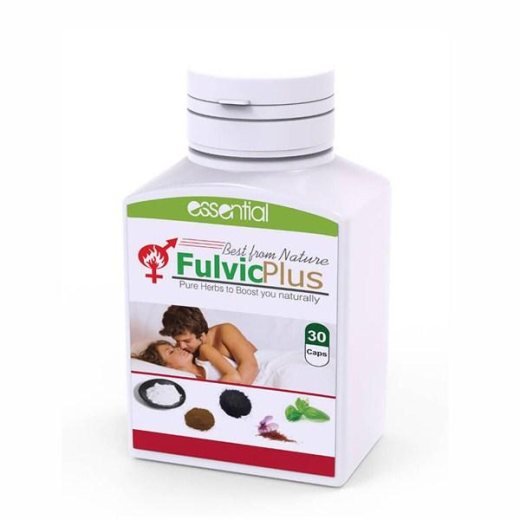 Fulvic Plus Natural Herbs – 30 Capsules for Men's Health & Vitality