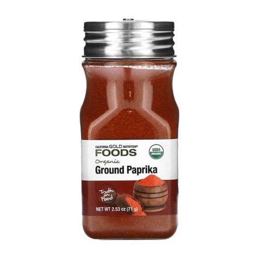 California Gold Nutrition Foods, Organic Paprika, Ground Powder 71 g