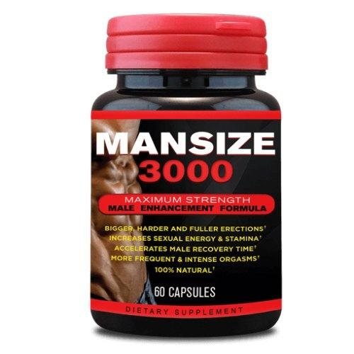 Mansize 3000 – 60 Capsules for Maximum Male Performance & Stamina