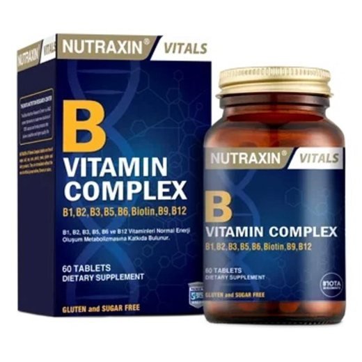 Nutraxin B Vitamin Complex - Energy & Metabolism