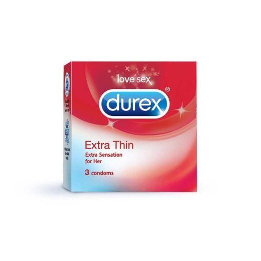 Durex Extra Thin 3 Condoms Buy Online In Lahore Pakistan