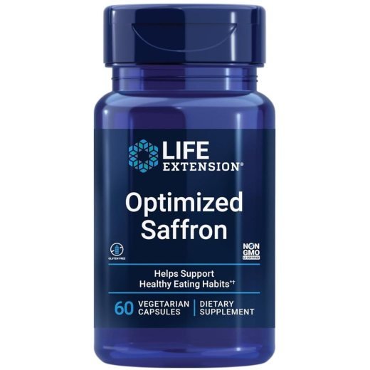 Life Extension Optimized Saffron – Mood & Appetite Support Capsules