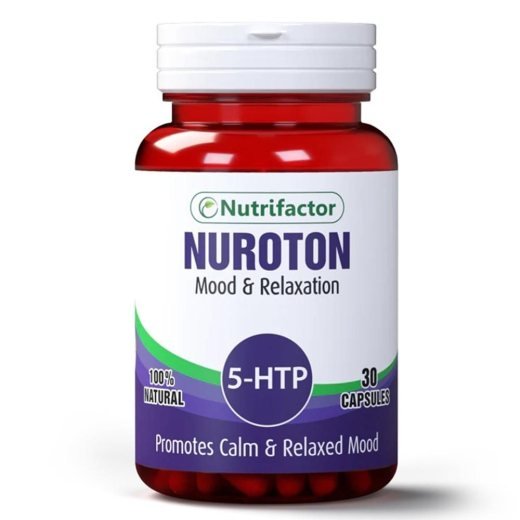 Nutrifactor Nuroton 5-HTP Capsules - Mood Booster & Stress Relief