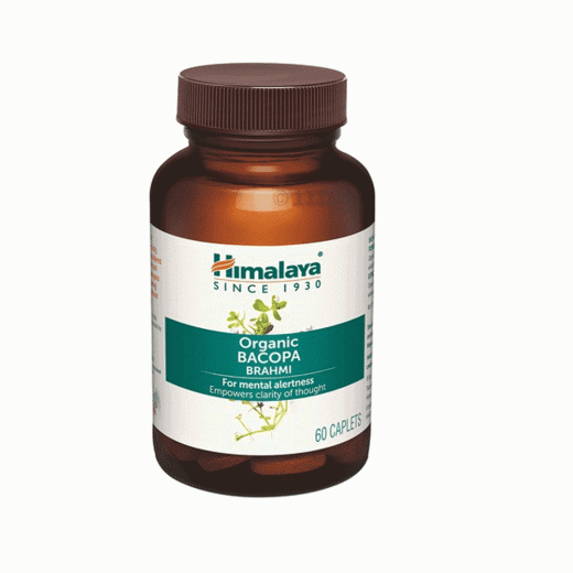 Hurnalava Organic Bacopa Brahmi | Mental Clarity & Cognitive Support | 60 Caplets