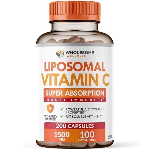 Wholesome Wellness Liposomal Vitamin C 1500 Mg