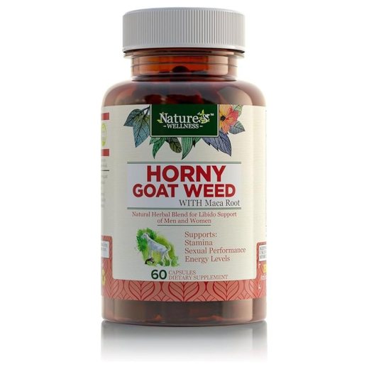 Nature's Wellness Horny Goat Weed with Maca Root
