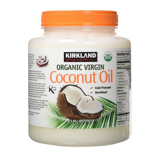 Kirkland Organic Virgin Coconut Oil – Cold Pressed 2.48L for Multi-Purpose