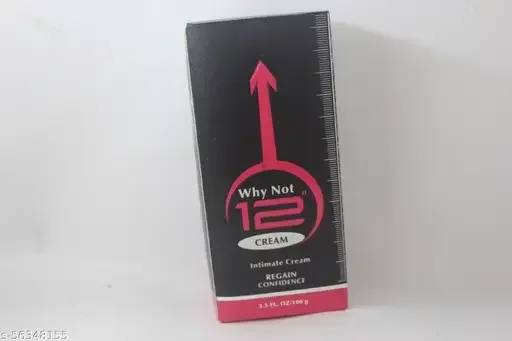 Why Not 12 Cream for Men 100g – Enhanced Performance & Confidence Boost