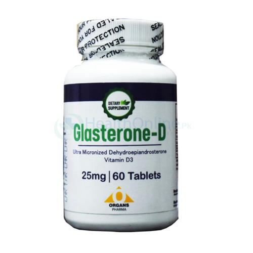 Glasterone D 25mg – 60 Capsules for Hormonal Support & Vitality