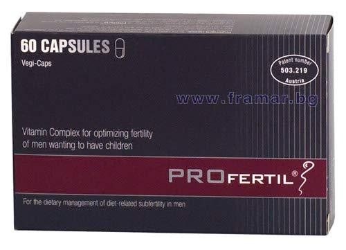 Profertil for Men – Reproductive Health Support (60 Capsules) by Lenus Pharma