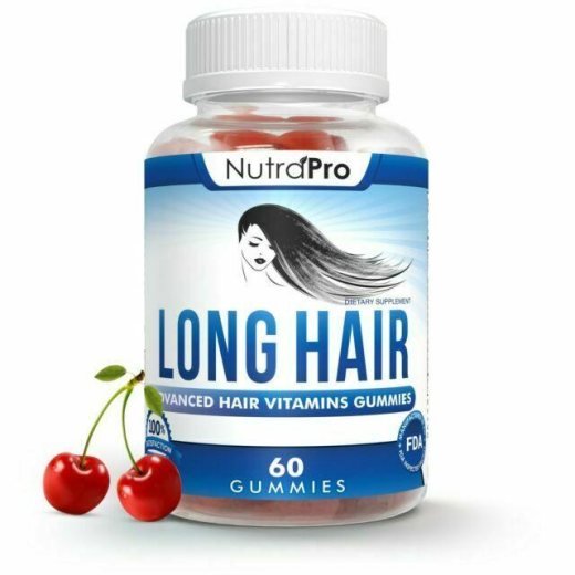 NutraPro Long Hair Gummies – Hair Growth & Strength Formula in Pakistan