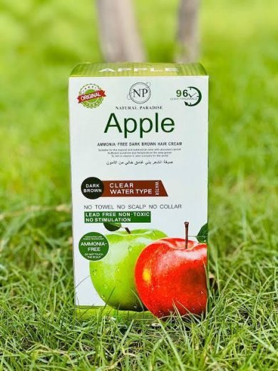Apple Ammonia Free Dark Brown Hair Cream