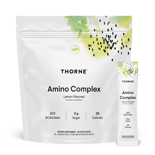 Thorne Amino Complex - Travel Packs - Lemon - 30 Packets