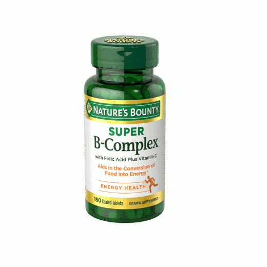 Nature's Bounty Super B-Complex – Energy & Metabolism Support | 150 Tablets