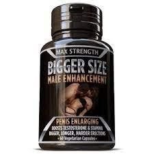 Max Strength Bigger Size – 60 Capsules for Male Enhancement