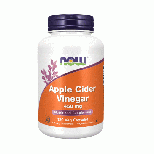 Apple Cider Vinegar 450mg – Natural Digestive Support | 180 Vegan Capsules