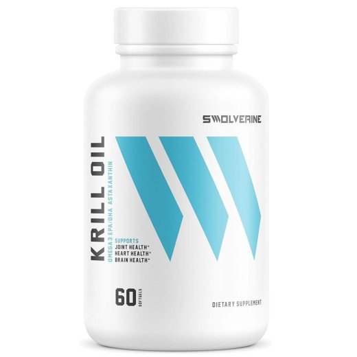 Swolverine Krill Oil Omega3 Epa/Dha Astaxanthin