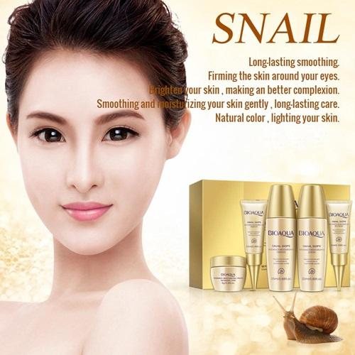 BIOAQUA Snail Deep Moisturizing Face Care – Intense Hydration & Skin Repair Formula