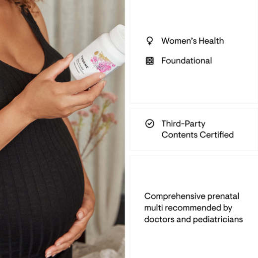 Thorne Basic Prenatal for Pregnant Women | 90 Capsules