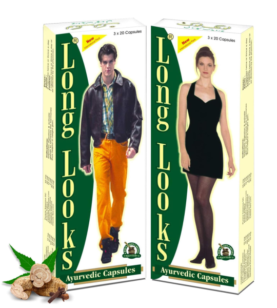 Long Looks Capsules – 160 Caps for Height & Growth Support