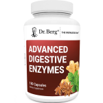 Dr Berg Advanced Digestive Enzymes with Apple Cider Vinegar – 180 Capsules