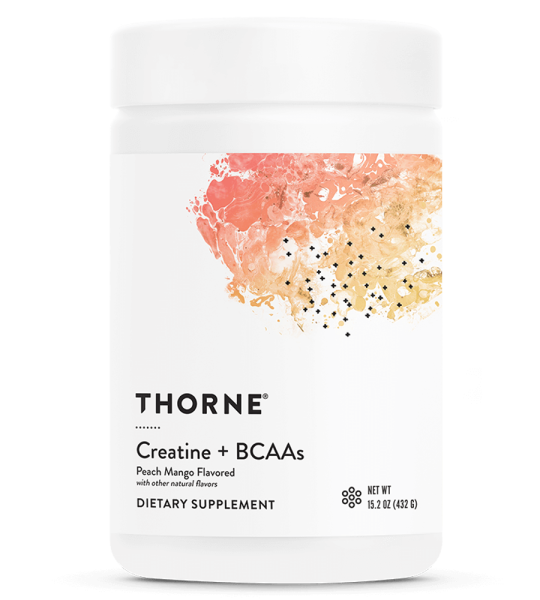 Thorne Creatine + BCAAs | Support Muscle Strength - 30 Scoops