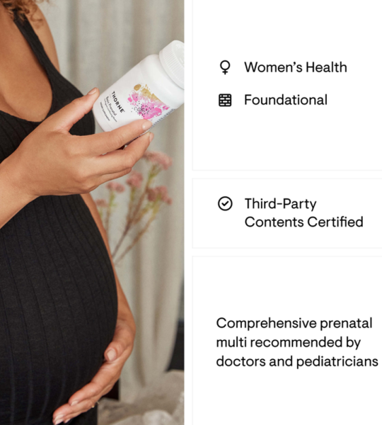 Thorne Basic Prenatal for Pregnant Women | 90 Capsules