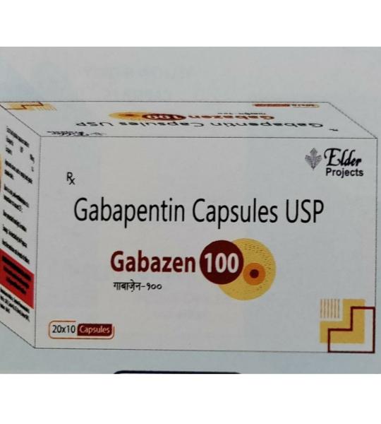 Gabazen 100mg Gabapentin Capsules