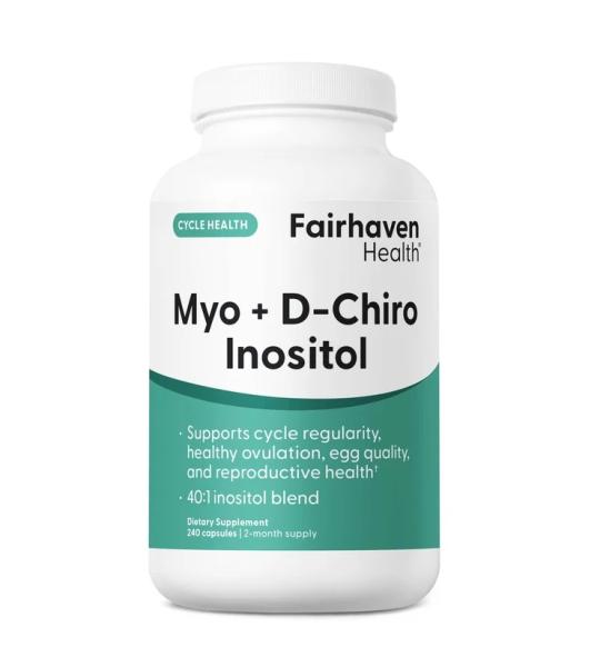 Fairhaven Health Myo & D-Chiro Inositol – Women’s Wellness Supplement