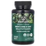 PlantFusion Men's Daily Vitamin Supplement – 30 Vegan Tablets