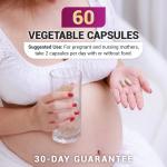 Dr Berg Natural Prenatal Vitamin with Folate and Omegas – 60 Capsules