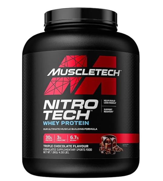 MuscleTech Nitro Tech Triple Chocolate Whey Protein